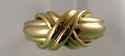 TIFFANY & Co. 18K Gold Signature X Kiss Cross RARE
