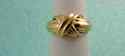 TIFFANY & Co. 18K Gold Signature X Kiss Cross RARE
