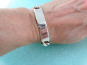 TIFFANY Men's I.D. Curb Link Solid Sterling Silver