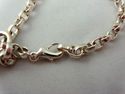 Lock Charm Bracelet w/ Naughty/Nice Sterling Silve