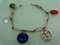 TIFFANY & Co Peretti Gemstone Charm Bracelet Lapis