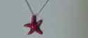 TIFFANY & Co. Peretti Rhodonite Starfish Pendant S