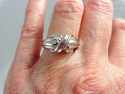 TIFFANY & Co. 18K White Gold Signature X Kiss RARE