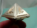 TIFFANY & Co  Bamboo Hexagon Pill Box Case / Neckl