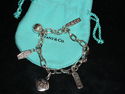 TIFFANY & Co. 1837 Charm Bracelet 5 Icons Sterling