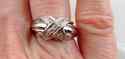 TIFFANY & Co. Diamond Signature X Kiss 18K White G