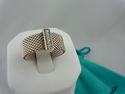 TIFFANY & Co. Somerset Mesh Diamond Sterling Silve