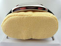 Coach Swiss 2 Dial Guilloche Face Silver Tank Stai