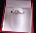 TIFFANY Picasso Diamond Crown of Hearts Sterling S