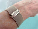TIFFANY & Co Diamond Somerset Wide Mesh Bracelet $