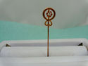 Diamond Lapel Brooch Hat Tie Stick Pin 14K Solid Y