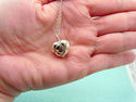 TIFFANY & Co.  Silver & Gold Puffed Heart RARE- MI