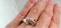 TIFFANY & Co. Diamond Signature X Kiss 18K White G