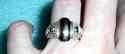 Vintage18K Gold & Sterling Silver Ring