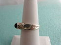 Genuine Lagos Caviar Ruby Cabachon 18K Gold & Ster