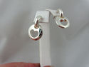 TIFFANY & Co. Stencil Heart 2-Way Sterling Silver 