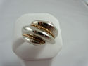TIFFANY & Co 18K Gold Braid Rope & Sterling Silver