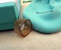TIFFANY & Co Frank Gehry Sheer Agate Torque Ring -