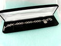 DAVID YURMAN * Diamond * Heart Figaro Cable Charm 