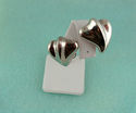 Angela Cummings 3-D Moderne Heart Earrings Sterlin
