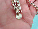 TIFFANY & Co. Venetian Box Link Chain Necklace 18"
