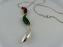 TIFFANY & Co. Gehry 3 Fish - Wood, Jade, Sterling 