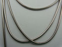 TIFFANY & Co Gingko Wrap Scarf 50" Snake Chain Nec