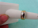 Authentic BULGARI 18K Gold Hematite Tronchetto Rin