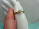 TIFFANY & Co.  Diamond Engagement Ring .19 ct. 18K
