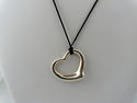 TIFFANY & Co Elsa Peretti XL HUGE Open Heart Penda