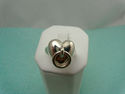 TIFFANY & Co. Padlock Lock Ring Sterling Silver 4.