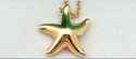 TIFFANY Co Peretti 18K Solid Gold Starfish Pendant