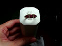 Pigeon Blood Ruby & Diamond Hand Engraved Gold Ban