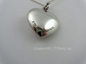 TIFFANY & Co. Puffed Heart Sterling Silver Pendant