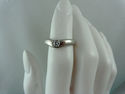 TIFFANY & Co. Elsa Peretti Curved Platinum Diamond