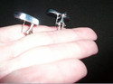 ANGELA CUMMINGS Wide 3D Heart Earrings -RARE 80's-
