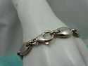 TIFFANY & Co RARE  Pebbles Oval Link Charm Bracele