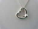 TIFFANY & Co. Elsa Peretti 2 DIAMOND Open Heart Pe