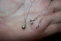 TIFFANY & Co. Elsa Peretti Teardrop Necklace Sterl