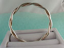 TIFFANY & Co.  Intertwined Twist Bangle Bracelet V