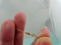 14K Solid Yellow, Rose, White Gold Necklace Facete