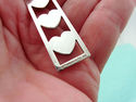 TIFFANY & Co. 3 Three Heart Pendant Necklace