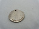 TIFFANY & Co. Notes Round Disk Pendant Sterling Si