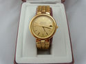 TIFFANY & Co Portfolio Swiss Date Watch Gold Plate