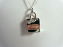 Authentic Tiffany & Co. Shopping Bag Charm Pendant