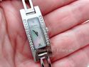 Gucci .25ct. Diamond Bezel & Diamond Dial MOP Face