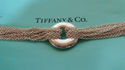 TIFFANY & Co. Toggle 20 Chains Mesh RARE Circle 'O