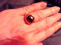 TIFFANY & Co. Rare Hematite 18K Gold & Sterling Si