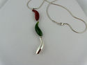 TIFFANY & Co. Gehry 3 Fish - Wood, Jade, Sterling 
