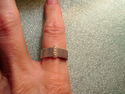 TIFFANY & Co. Diamond Ring Somerset Mesh Wide Band